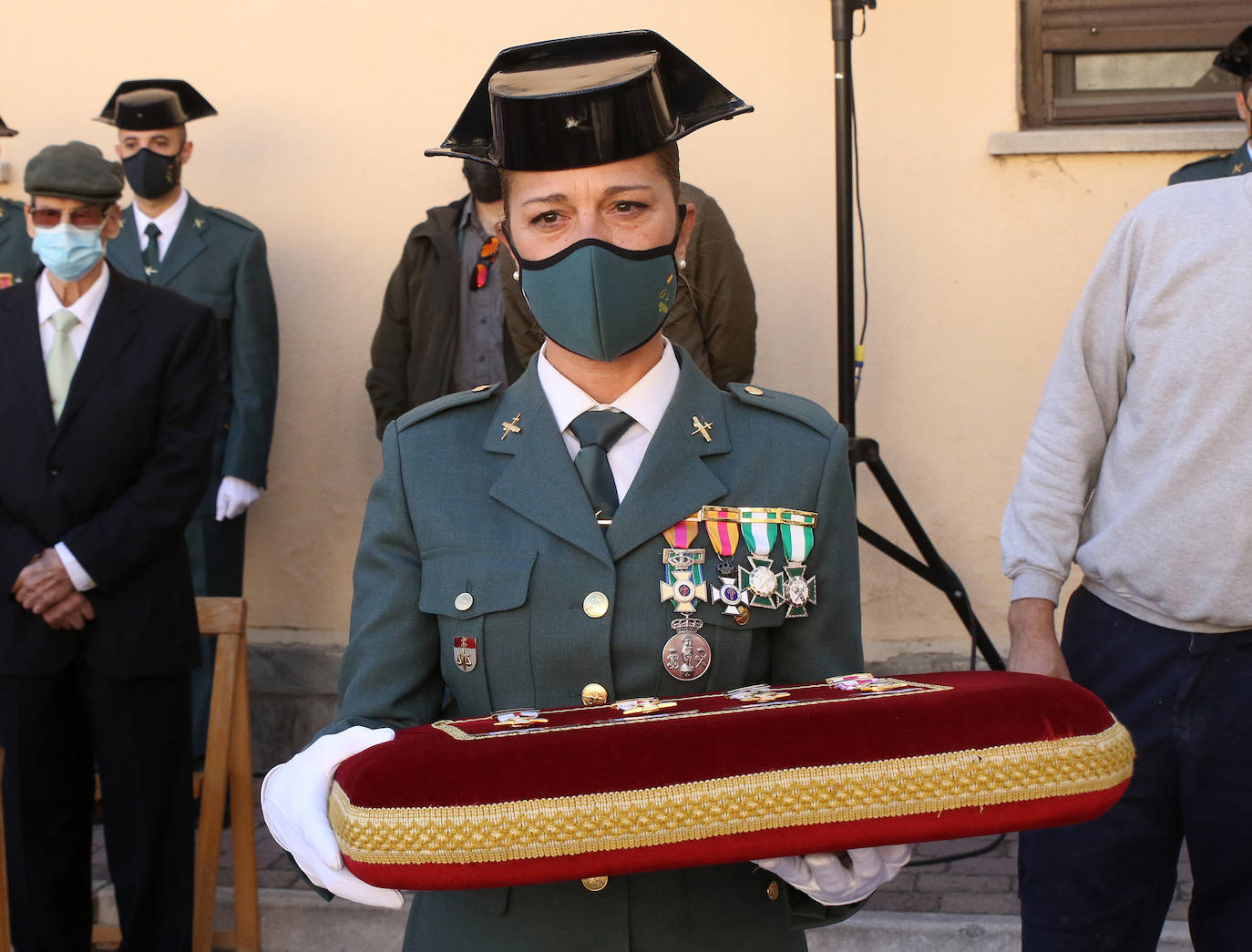 Celebración de la fiesta de la Guardia Civil en Segovia 