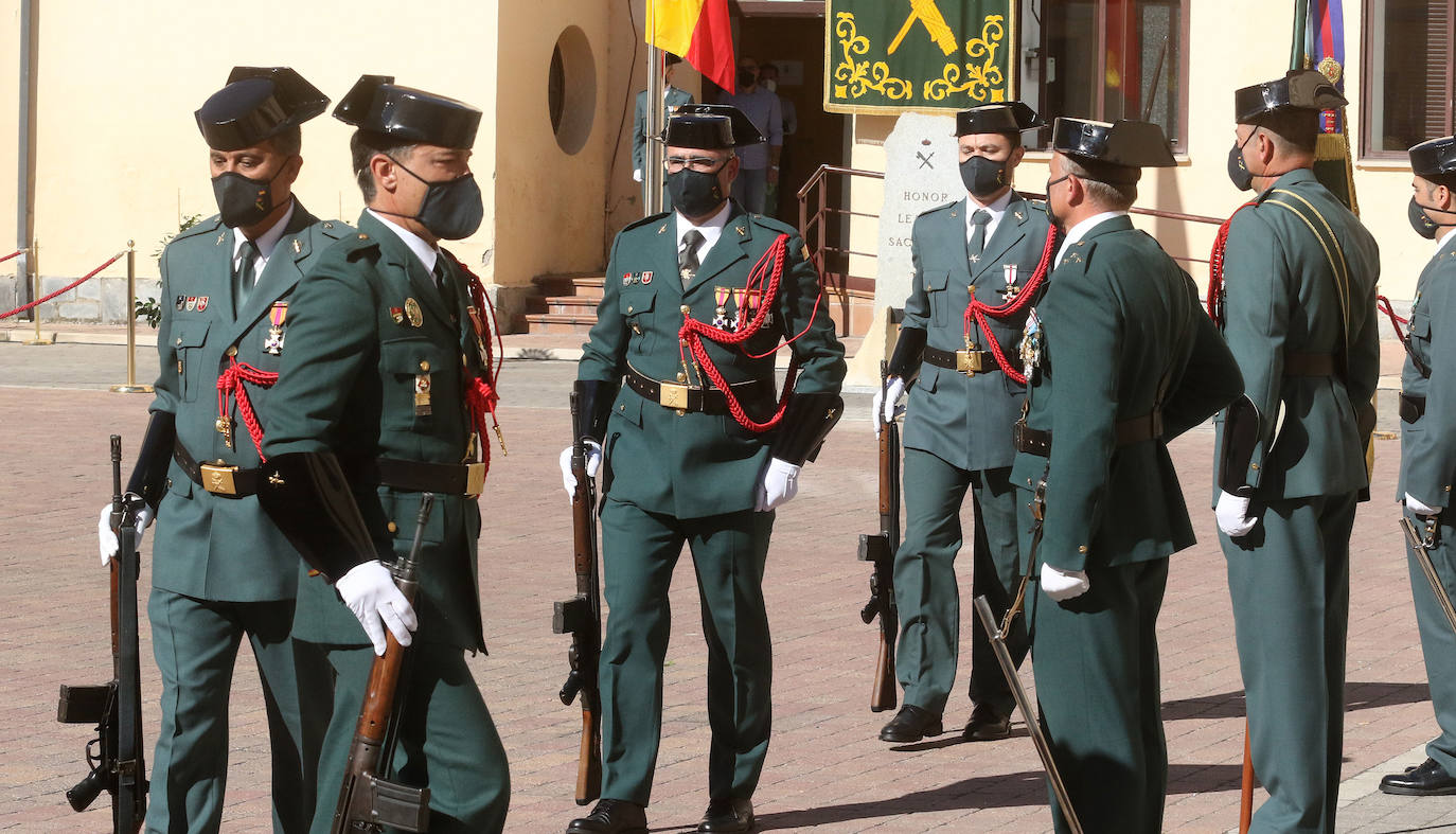 Celebración de la fiesta de la Guardia Civil en Segovia 