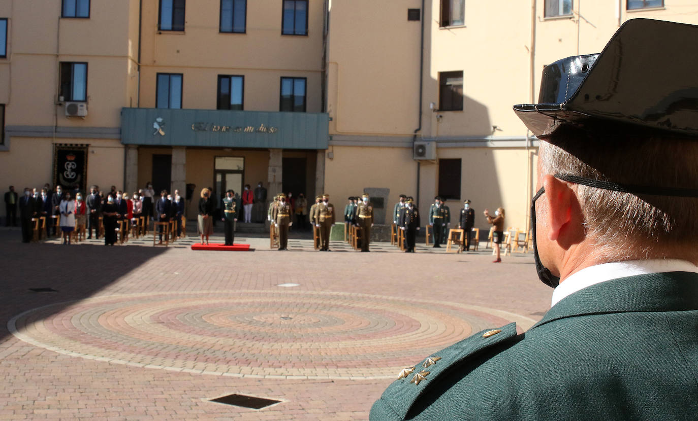 Celebración de la fiesta de la Guardia Civil en Segovia 