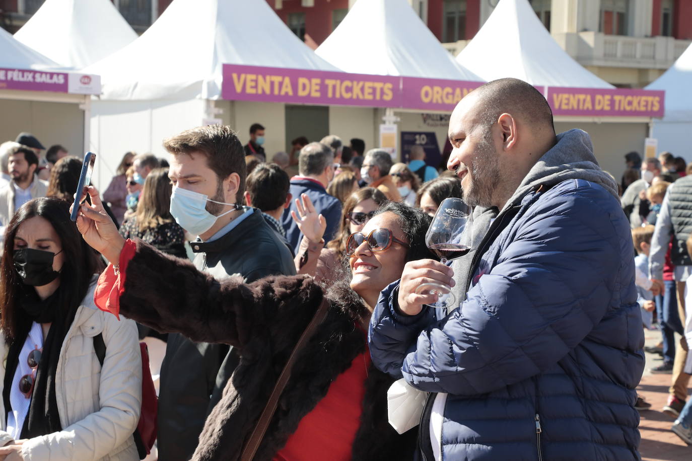 Última jornada de 'Valladolid. Plaza Mayor del Vino'.