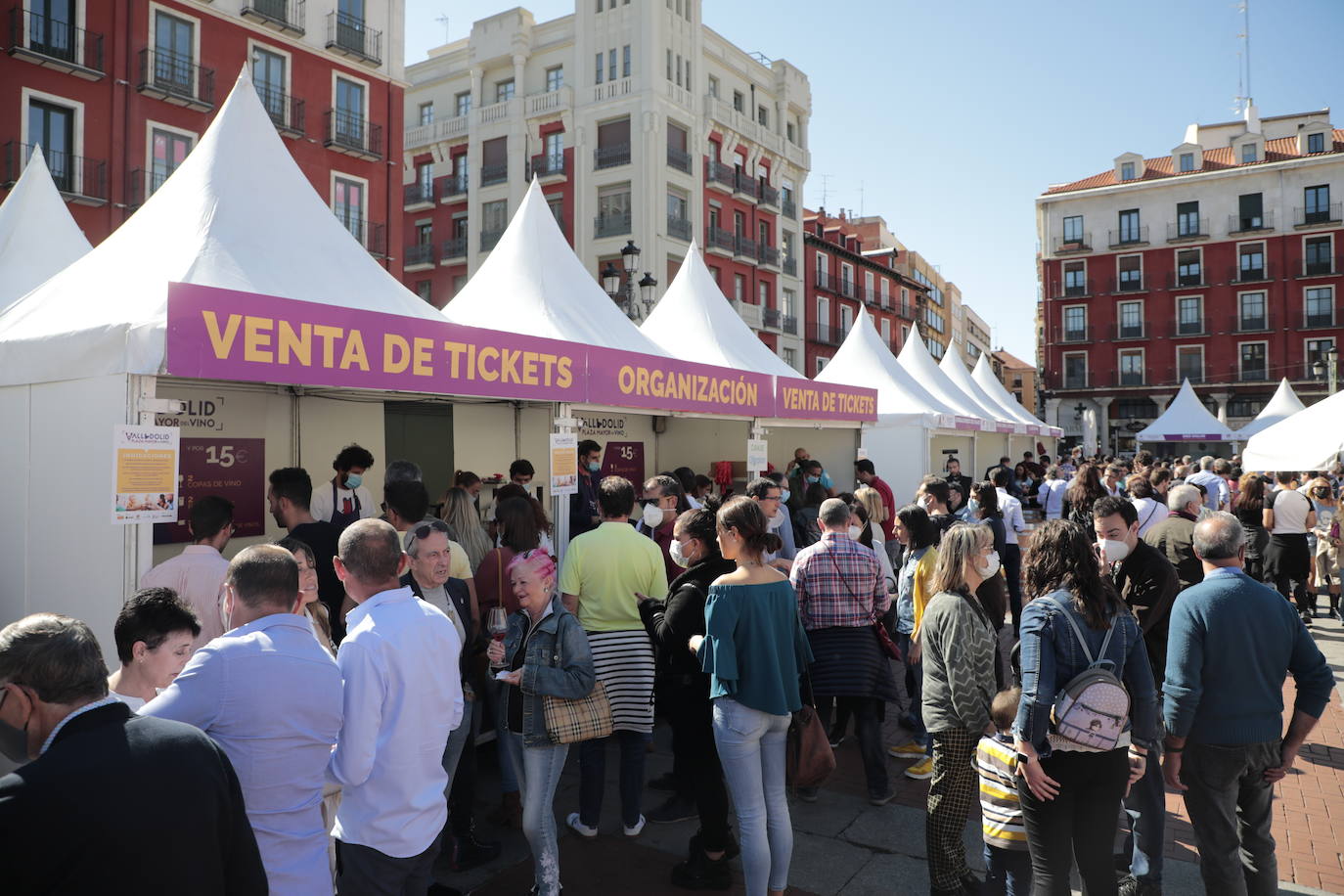 Última jornada de 'Valladolid. Plaza Mayor del Vino'.