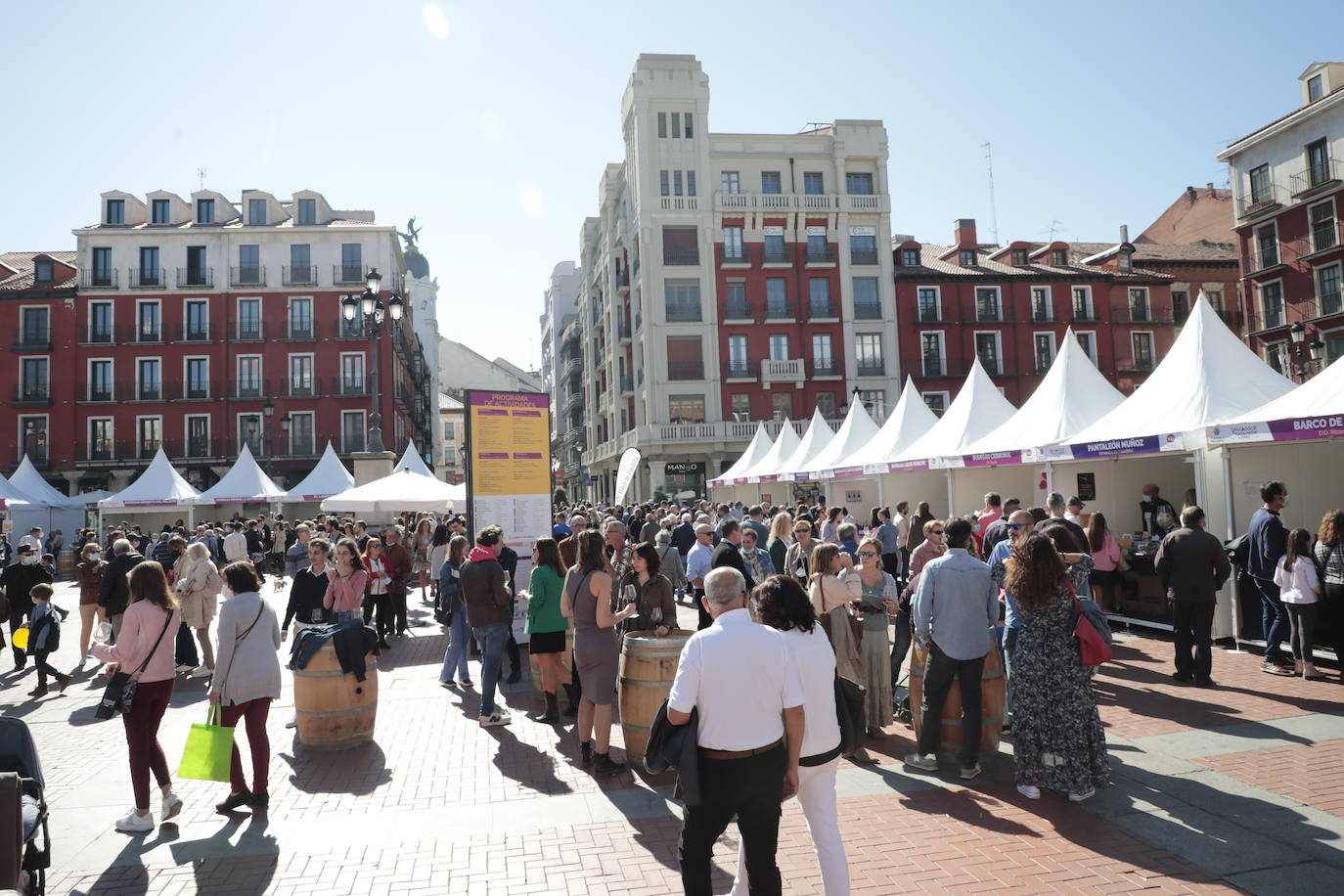 Última jornada de 'Valladolid. Plaza Mayor del Vino'.