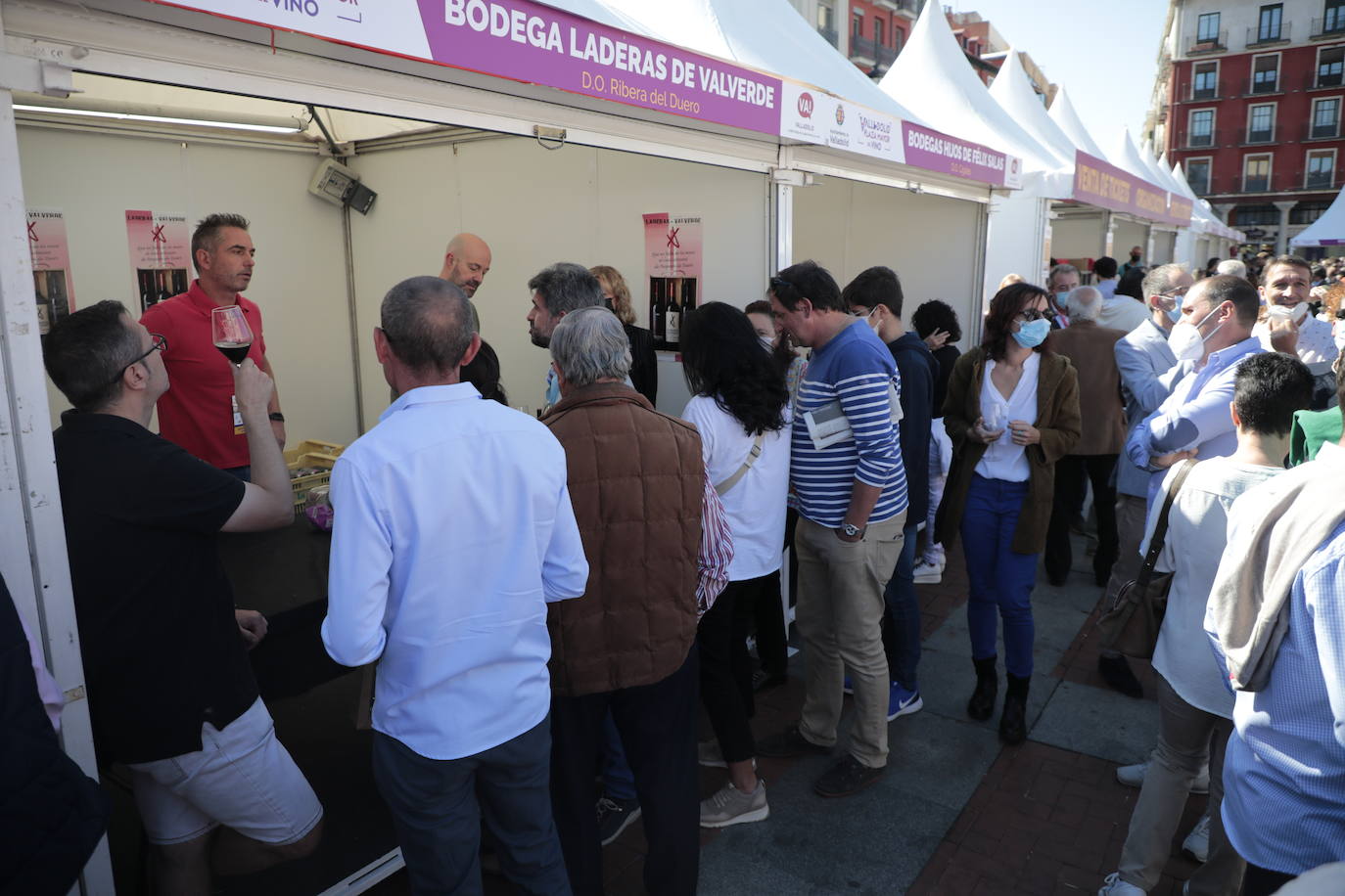 Última jornada de 'Valladolid. Plaza Mayor del Vino'.