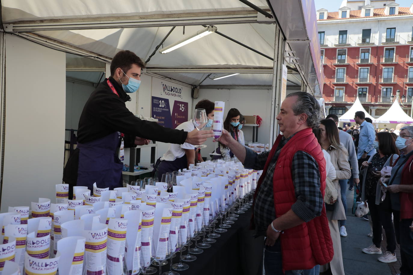 Última jornada de 'Valladolid. Plaza Mayor del Vino'.