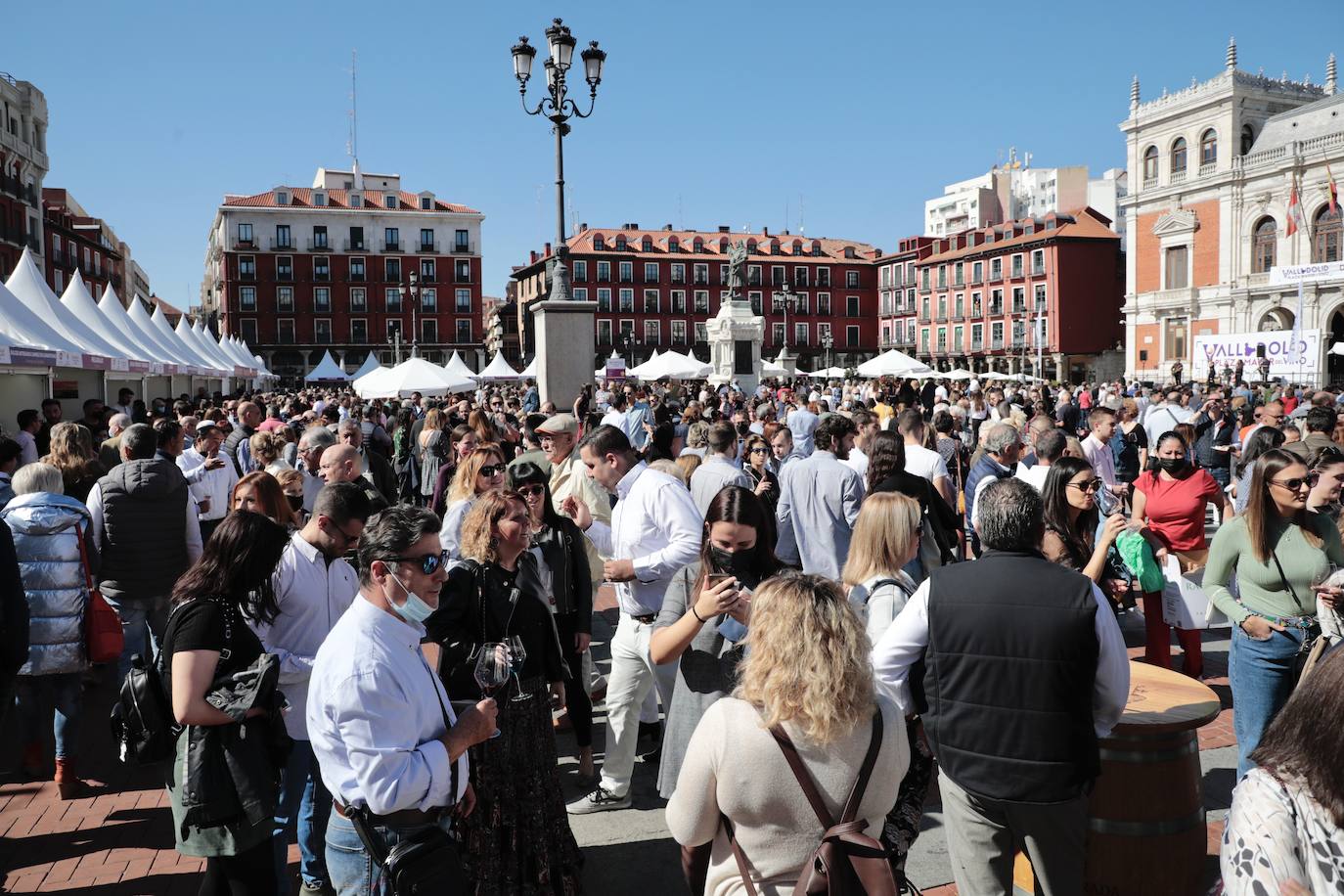 Última jornada de 'Valladolid. Plaza Mayor del Vino'.