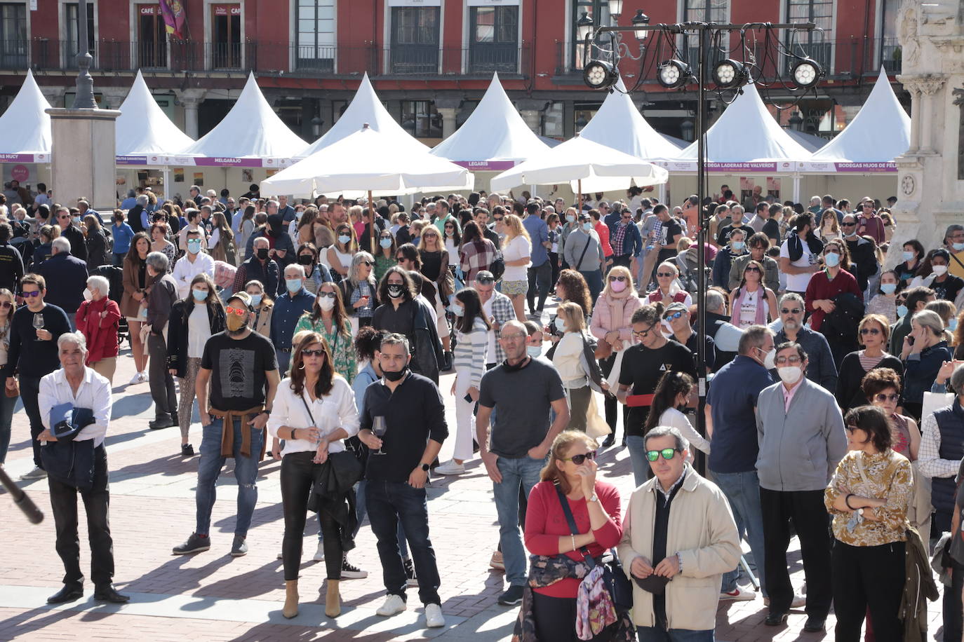 Última jornada de 'Valladolid. Plaza Mayor del Vino'.