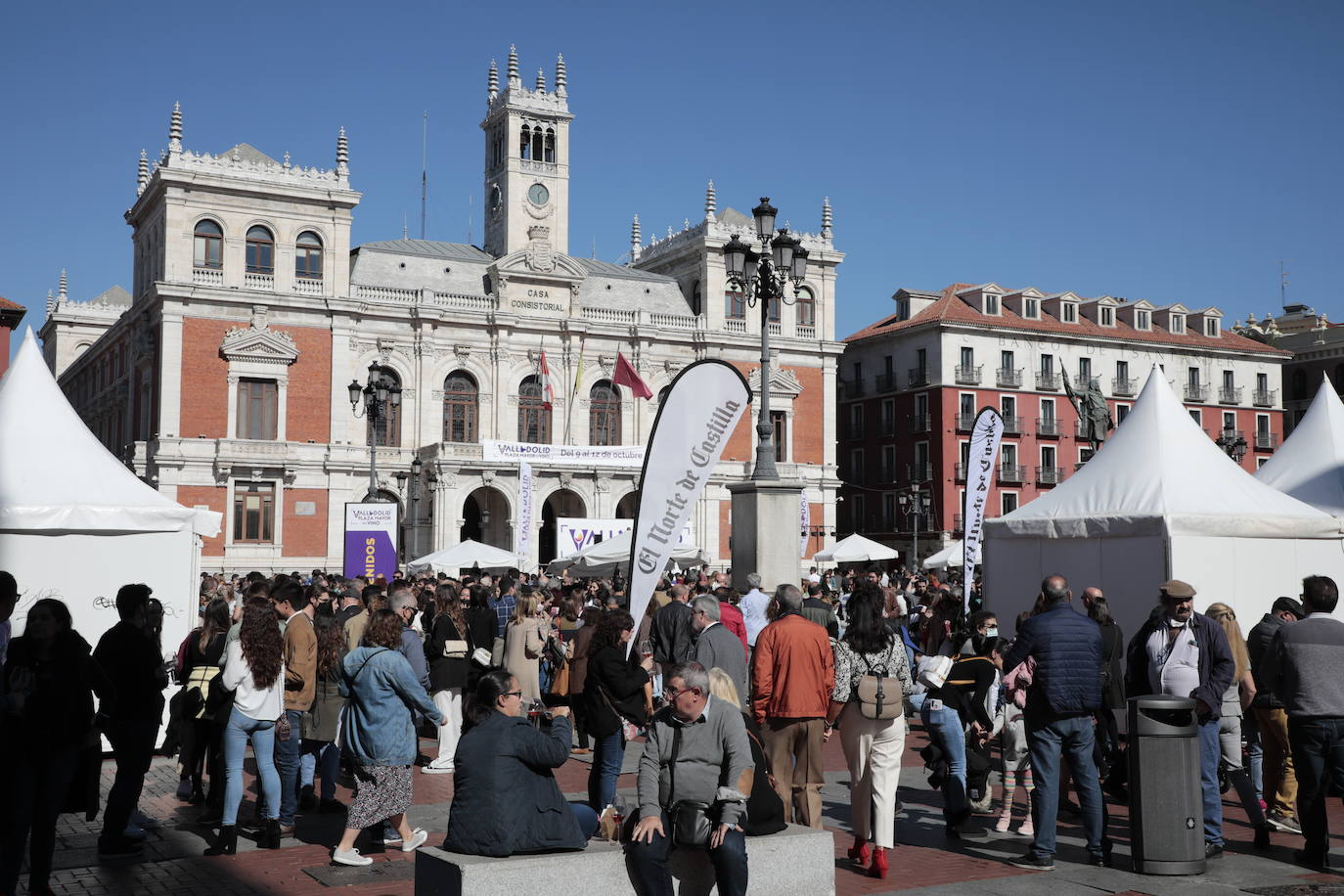Última jornada de 'Valladolid. Plaza Mayor del Vino'.