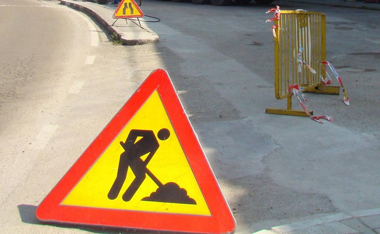 Obras, en una imagen de archivo. 