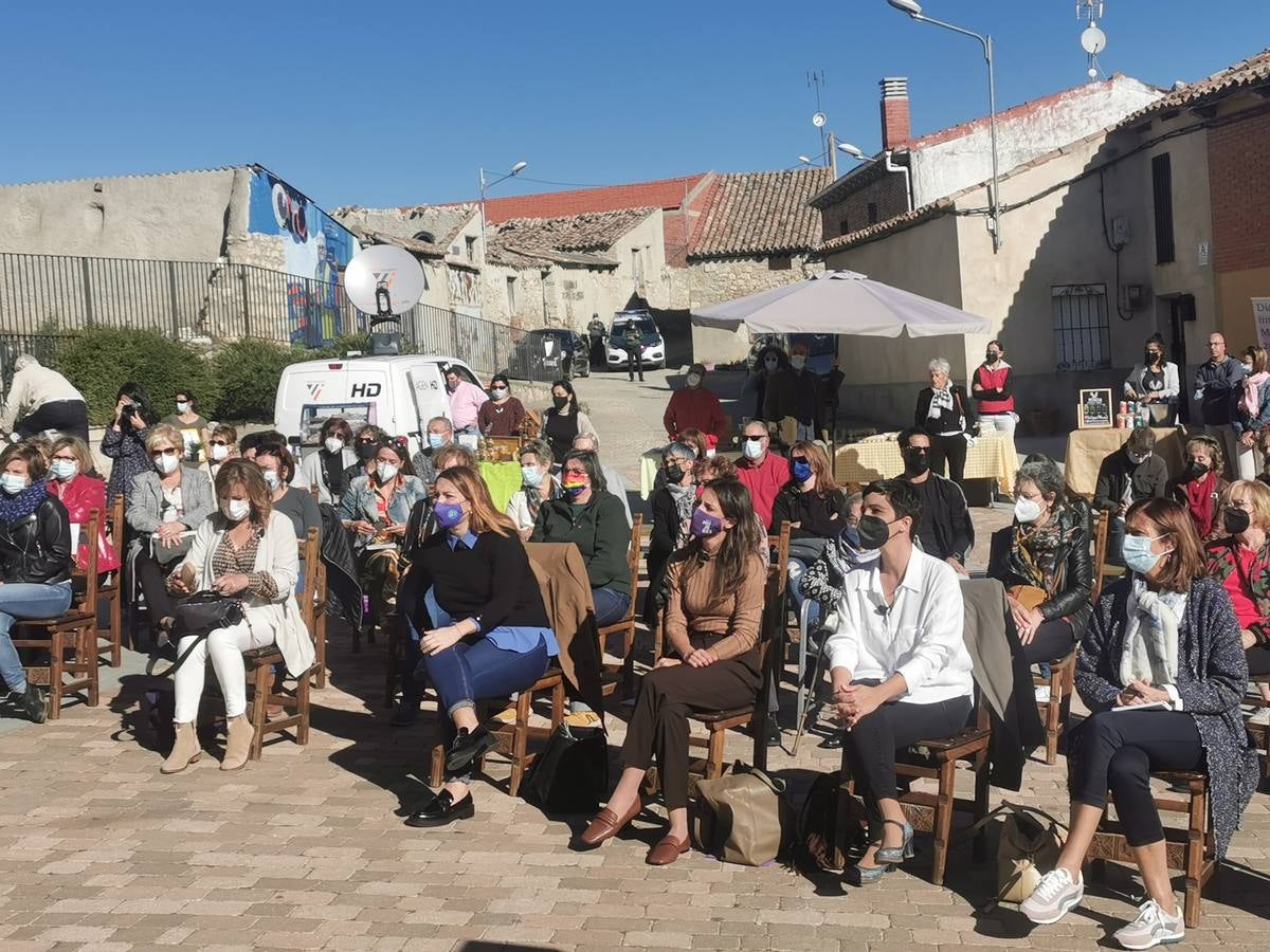 Fotos: La ministra de Igualdad, Irene Montero, asiste al acto del Día Internacional de la Mujer Rural en San Pelayo