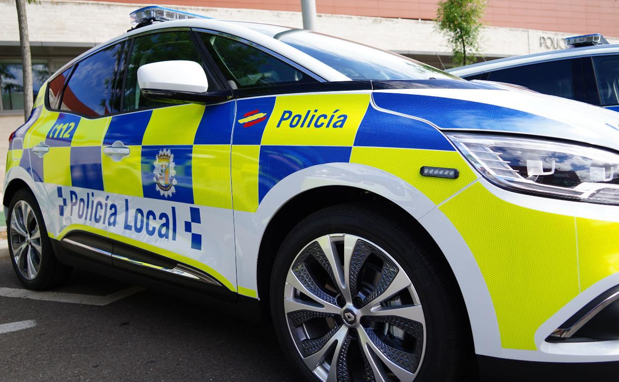 Coche Policía Local de Salamanca. 