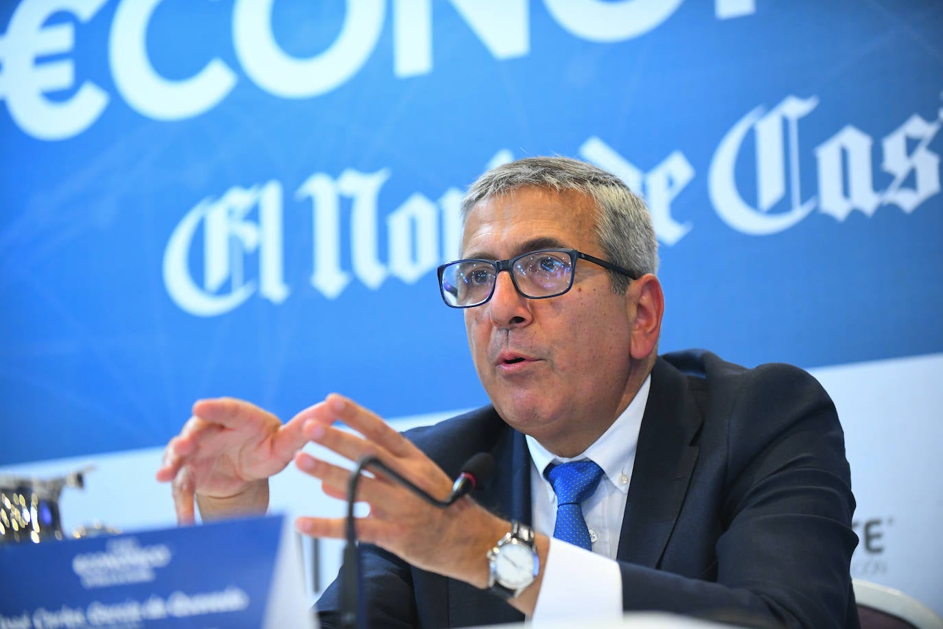 José Carlos García de Quevedo, durante su intervención en el foro.