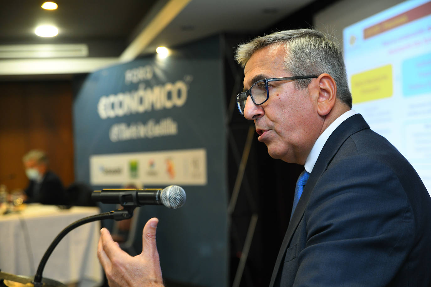 José Carlos García de Quevedo, durante su intervención en el foro.