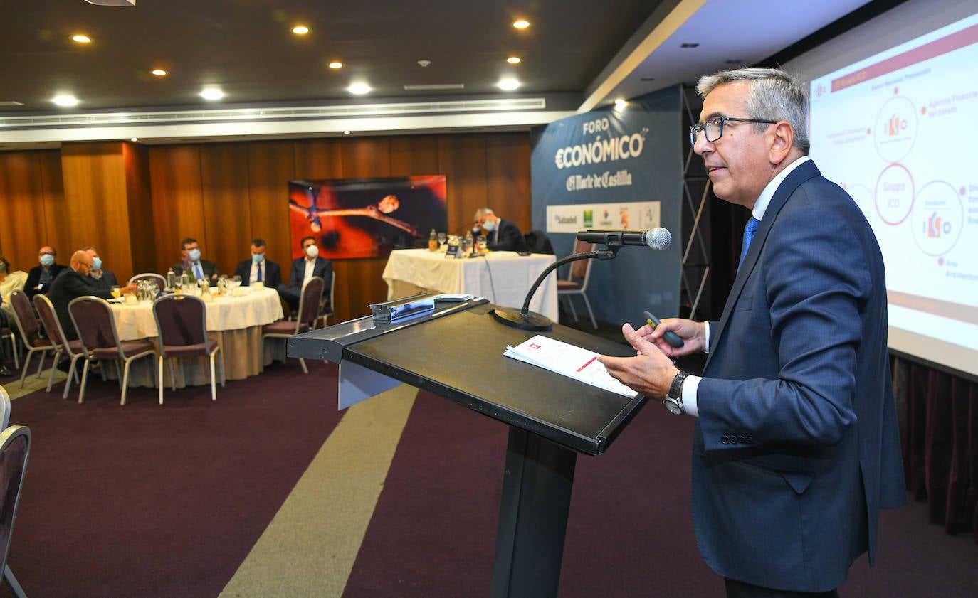 José Carlos García de Quevedo, durante su intervención en el foro.