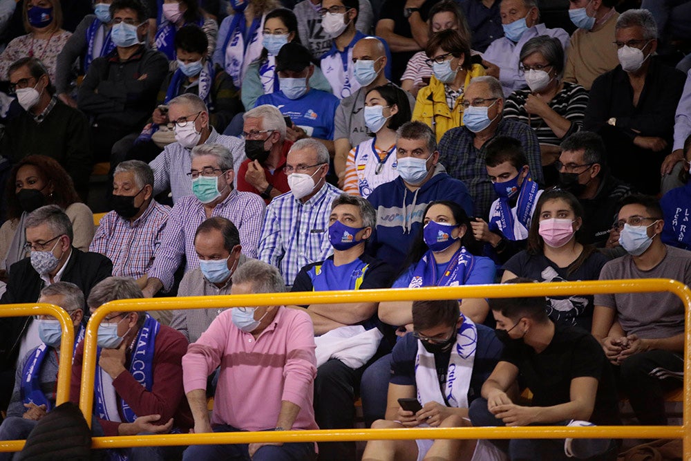 Segunda noche europea en Würzburg, segunda victoria de la que disfrutó la afición azulona, especialmente tras el descanso