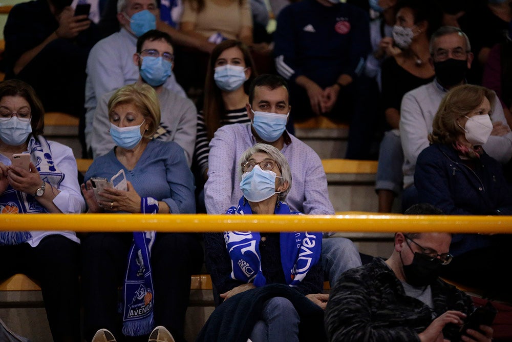 Segunda noche europea en Würzburg, segunda victoria de la que disfrutó la afición azulona, especialmente tras el descanso