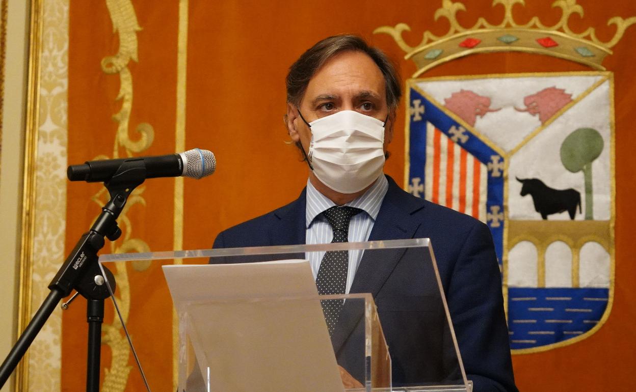 Carlos García Carbayo, alcalde de Salamanca. 