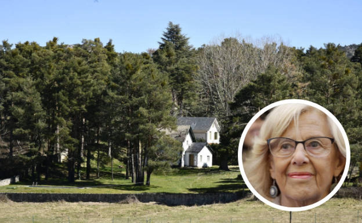 Vivienda que tenía Manuela Carmena (en el círculo) cuando fue objeto del asalto de los ladrones ahora condenados. 