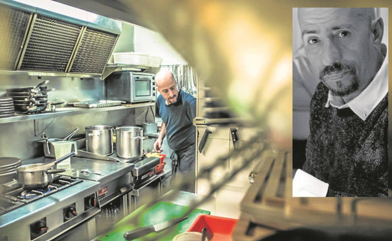 Juan Carlos Rico, jefe de cocina del restaurante El Consejero. 