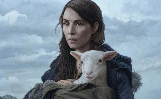 Noomi Rapace en el póster de 'Lamb ', mejor película y actriz en Sitges.