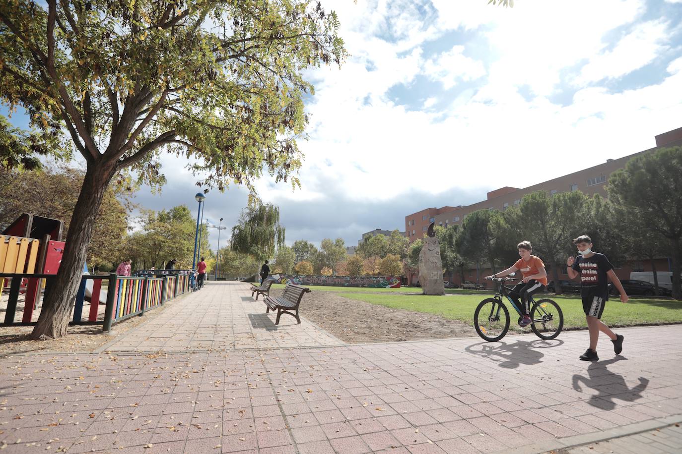 Fotos: Así es el nuevo parque Don Bosco de Valladolid