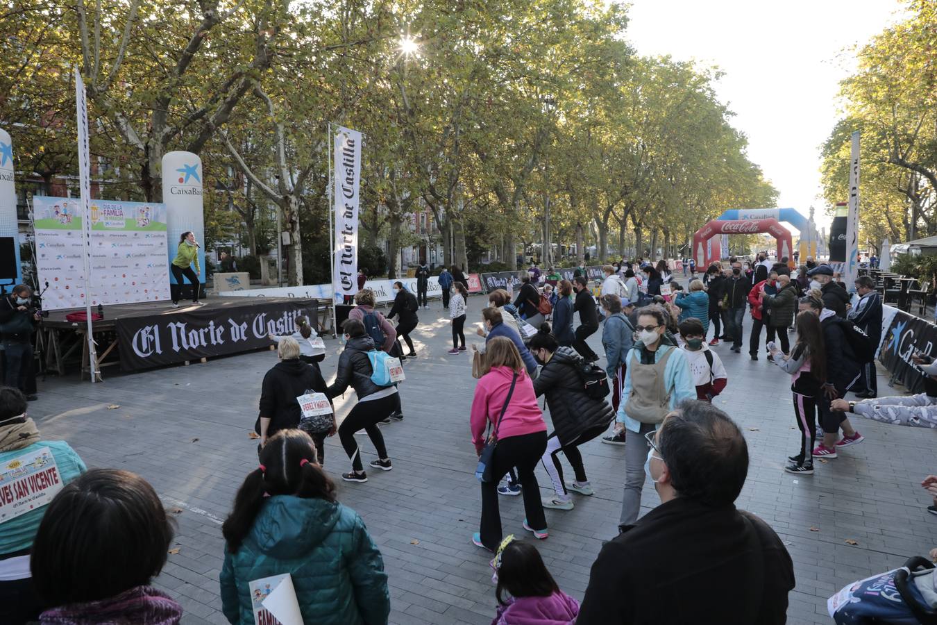 Fotos: VIII Día de la Familia en Marcha CaixaBank en Valladolid (1/2)