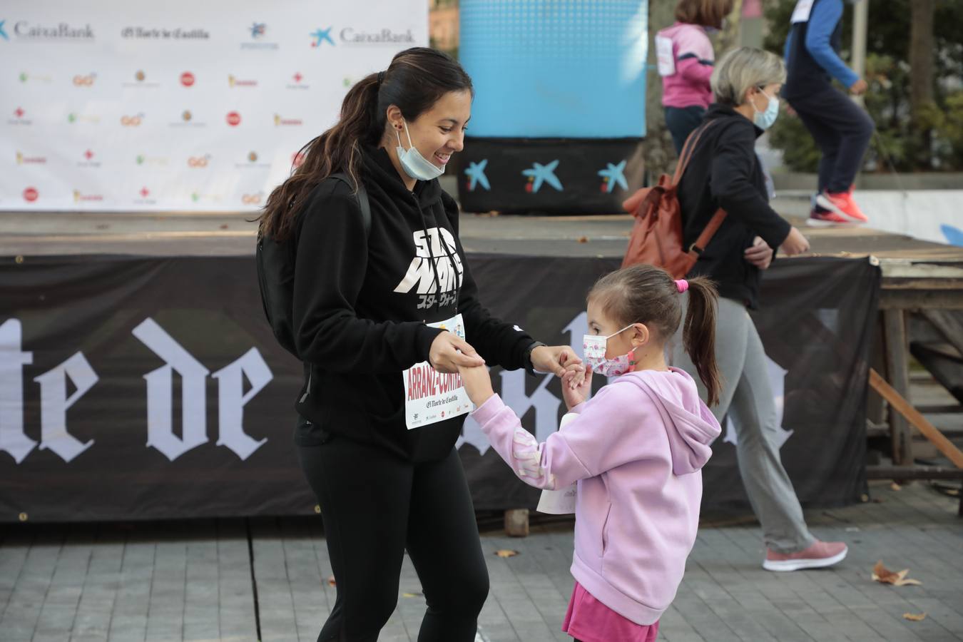 Fotos: VIII Día de la Familia en Marcha CaixaBank en Valladolid (1/2)