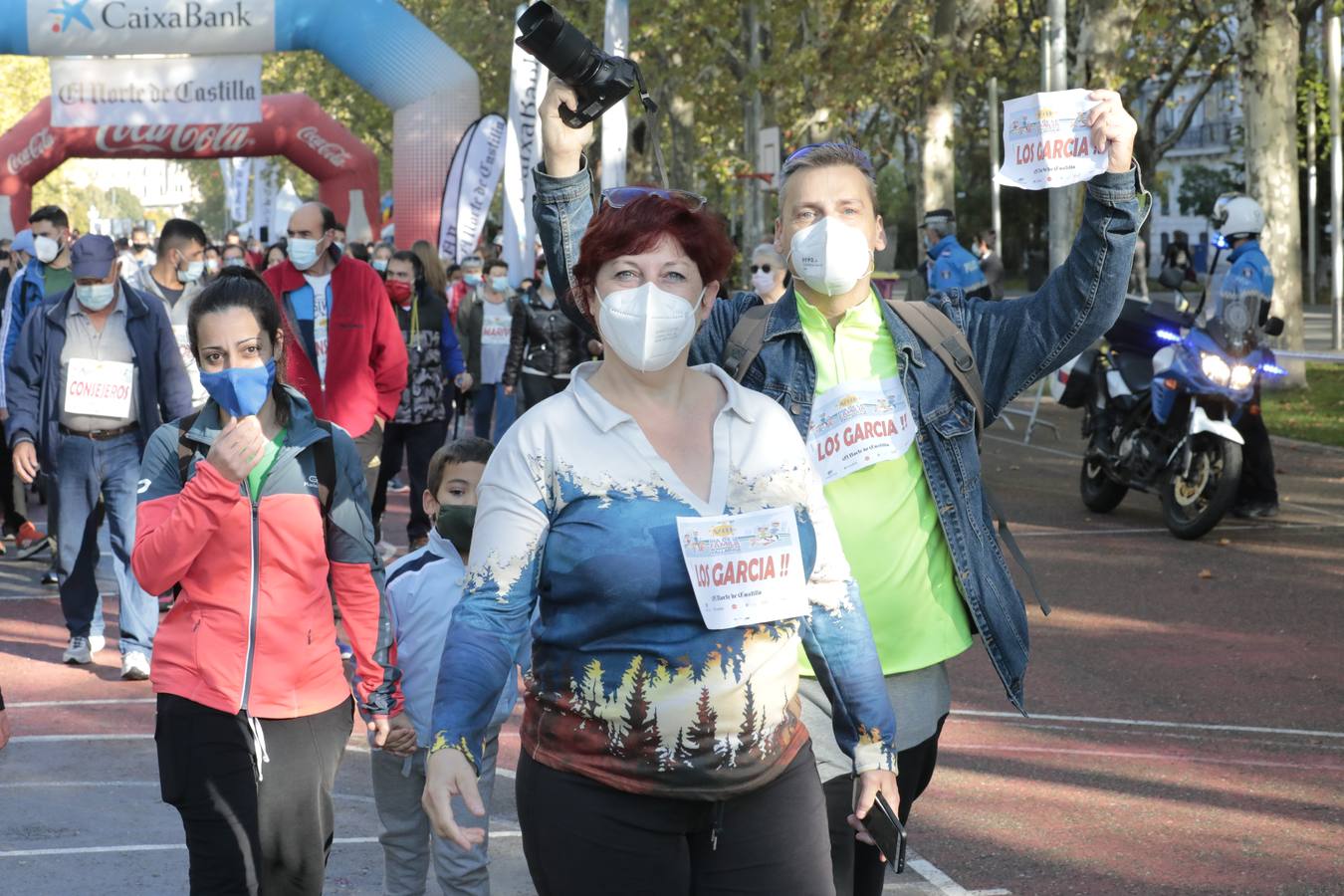 Fotos: VIII Día de la Familia en Marcha CaixaBank en Valladolid (1/2)