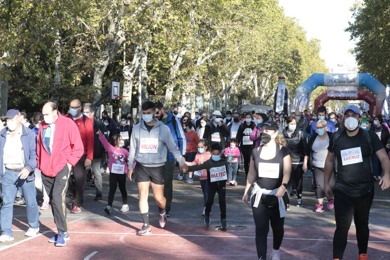 Fotos: VIII Día de la Familia en Marcha CaixaBank en Valladolid (1/2)