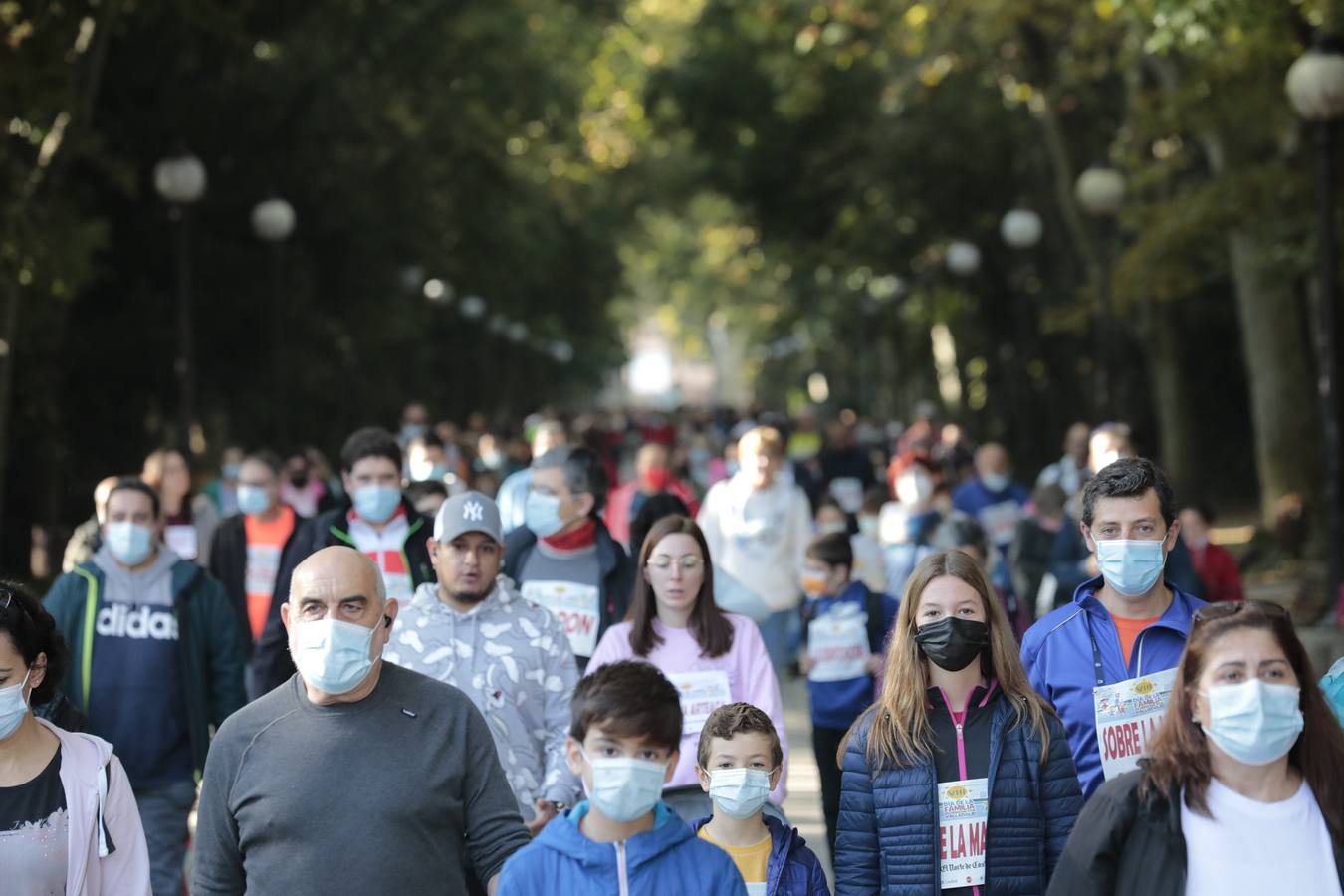 Fotos: VIII Día de la Familia en Marcha CaixaBank en Valladolid (1/2)