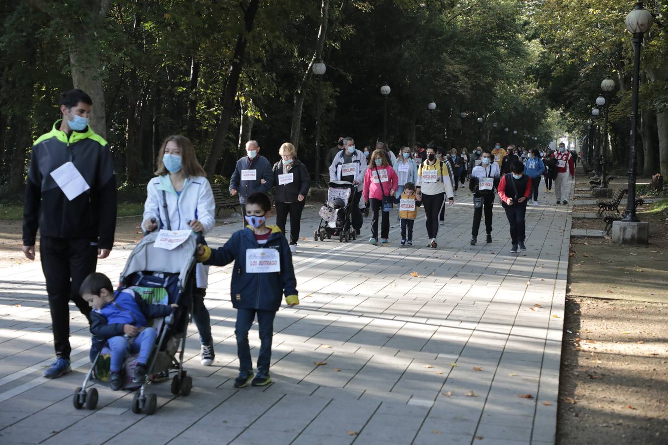 Fotos: VIII Día de la Familia en Marcha CaixaBank en Valladolid (1/2)