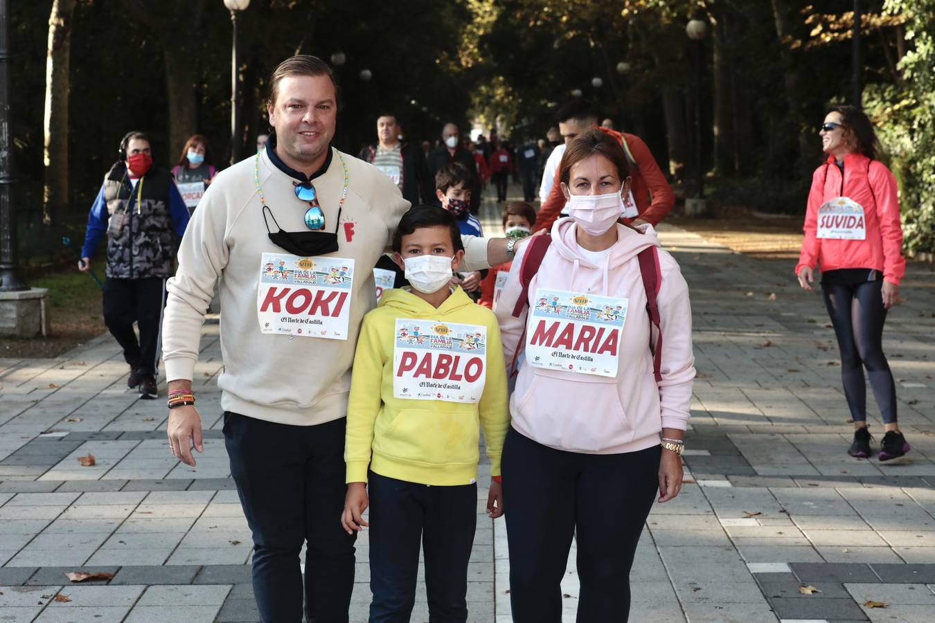 Fotos: VIII Día de la Familia en Marcha CaixaBank en Valladolid (1/2)