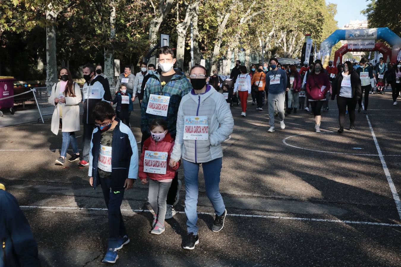 Fotos: VIII Día de la Familia en Marcha CaixaBank en Valladolid (1/2)