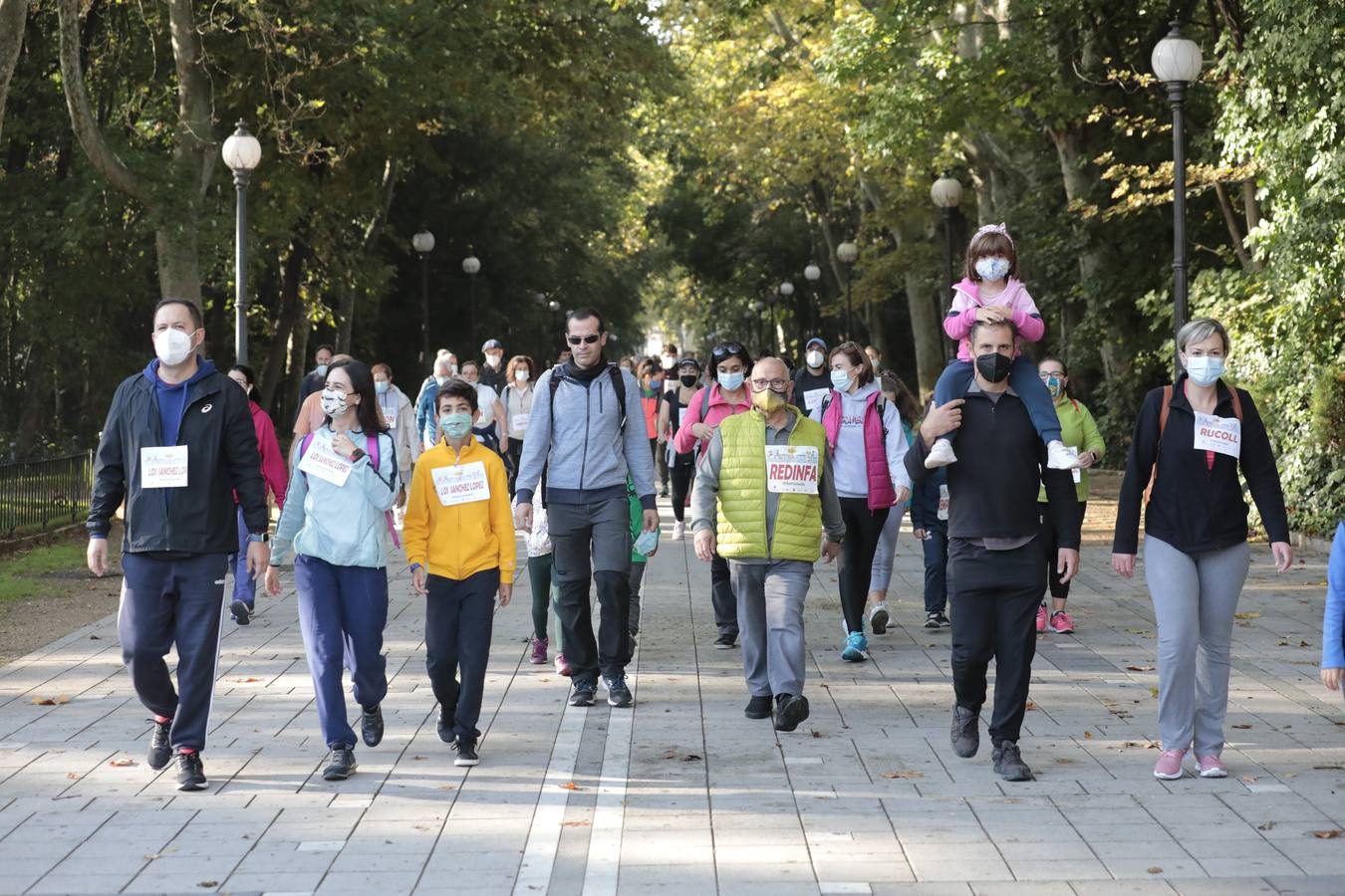 Fotos: VIII Día de la Familia en Marcha CaixaBank en Valladolid (1/2)