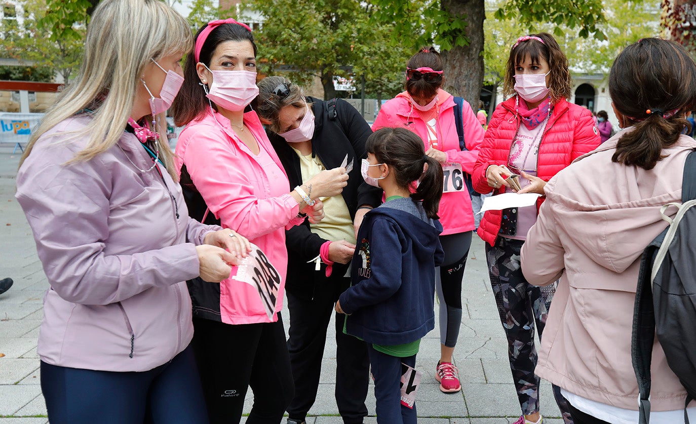 IX Marcha contra el cáncer en Palencia.