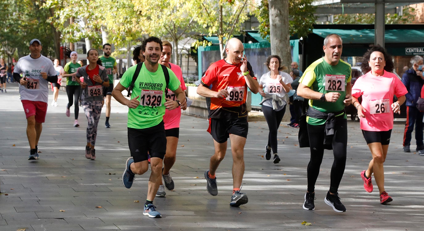 IX Marcha contra el cáncer en Palencia.