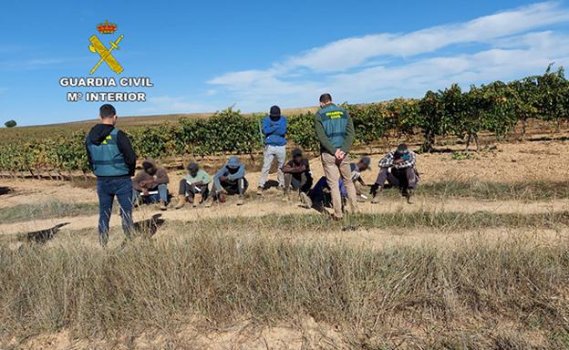 Detenidas tres personas por explotar a 14 jornaleros en Burgos