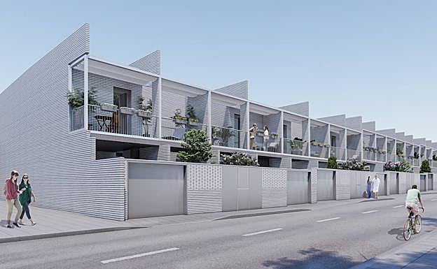 La promoción de Villas de Jalón.