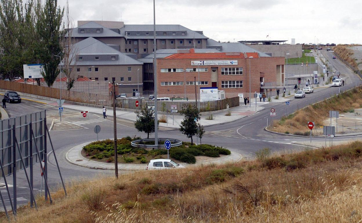 Hospital General de Segovia, en cuyo centro psiquiátrico fue ingresada la madre del adolescente desaparecido. 