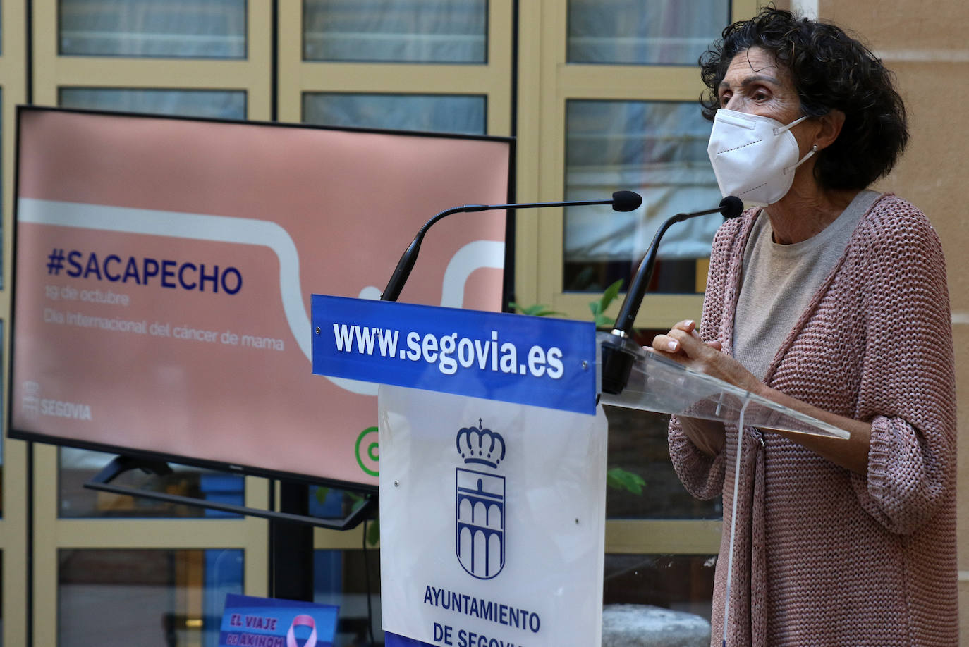 Día del cáncer de mama en Segovia 