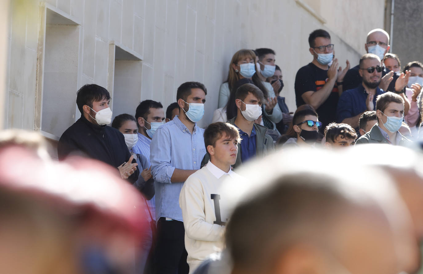 Fotos: Profundo dolor en el funeral militar por Andrés Martín