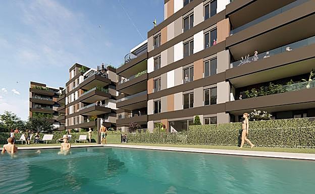 Casiophea, promoción inmobiliaria de 57 viviendas.