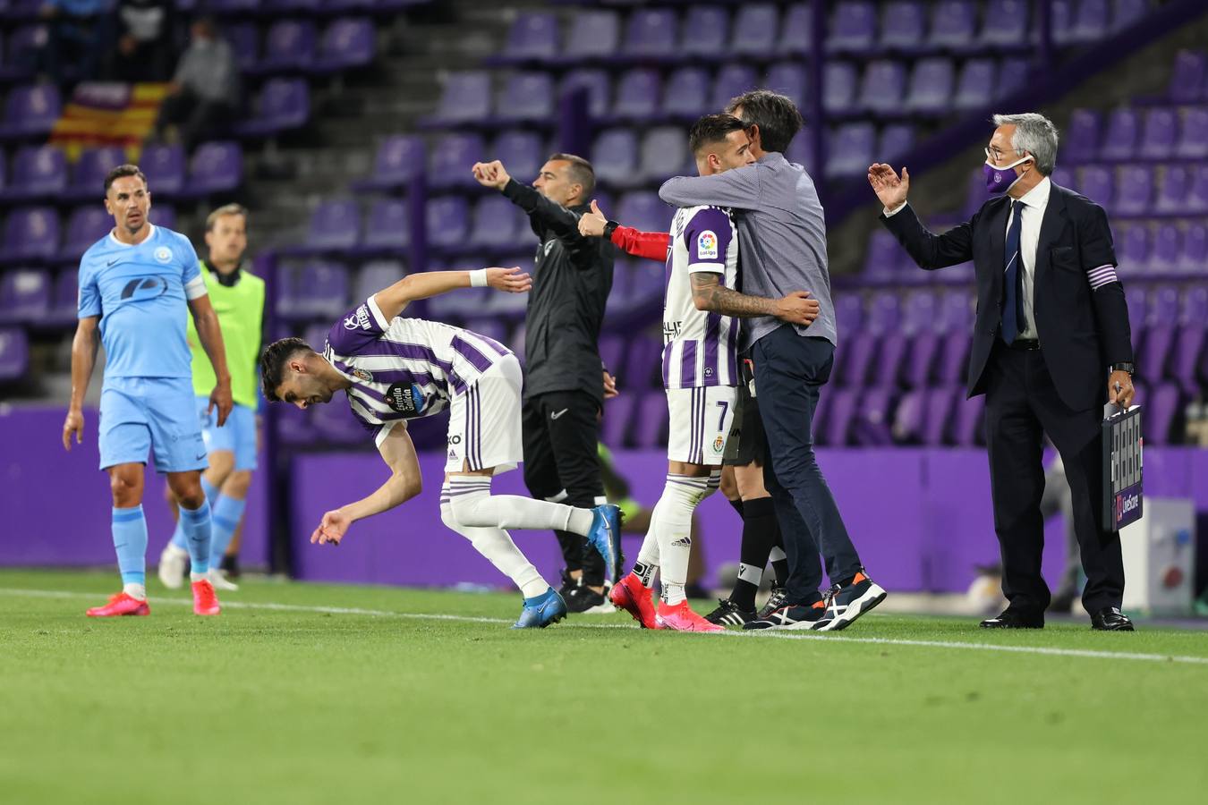 Fotos: El Real Valladolid empata ante el Ibiza (1-1)