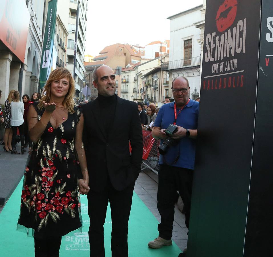 2017. Con Luis Tosar, en la gala en la que recibieron la Espiga de Honor.