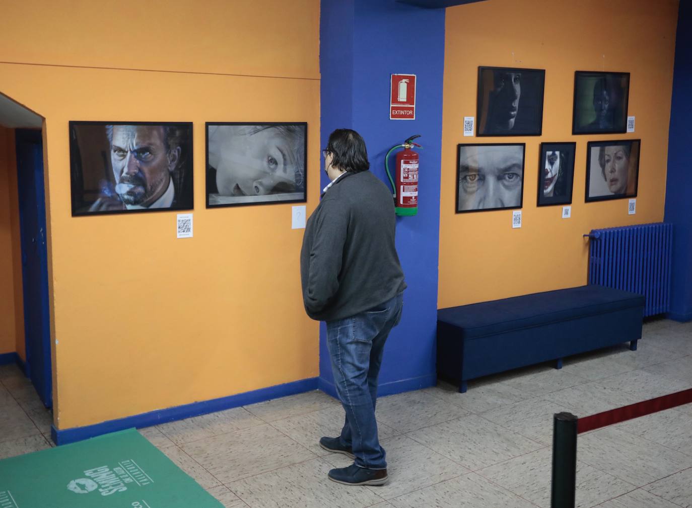 Fotos: &#039;Rostros de cine&#039;, de Laura Serrano, en EL cERVANTES