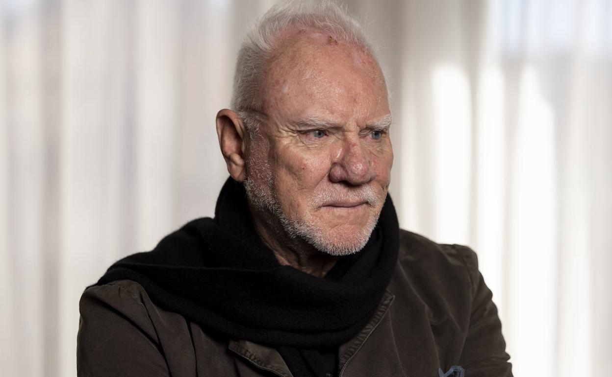 Malcolm McDowell, preotagonista 'La Naranja Mecánica'. 