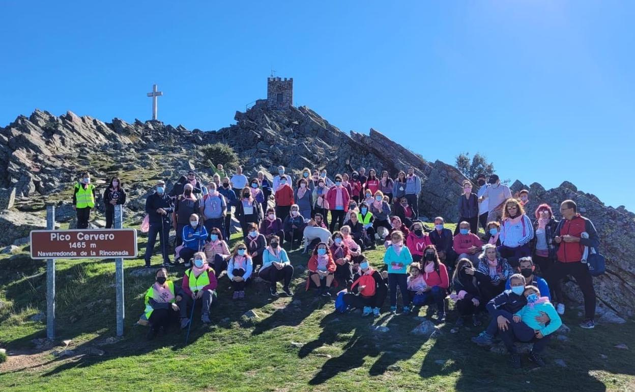 Ruta de los guijuelenses al Pico Cervero. 