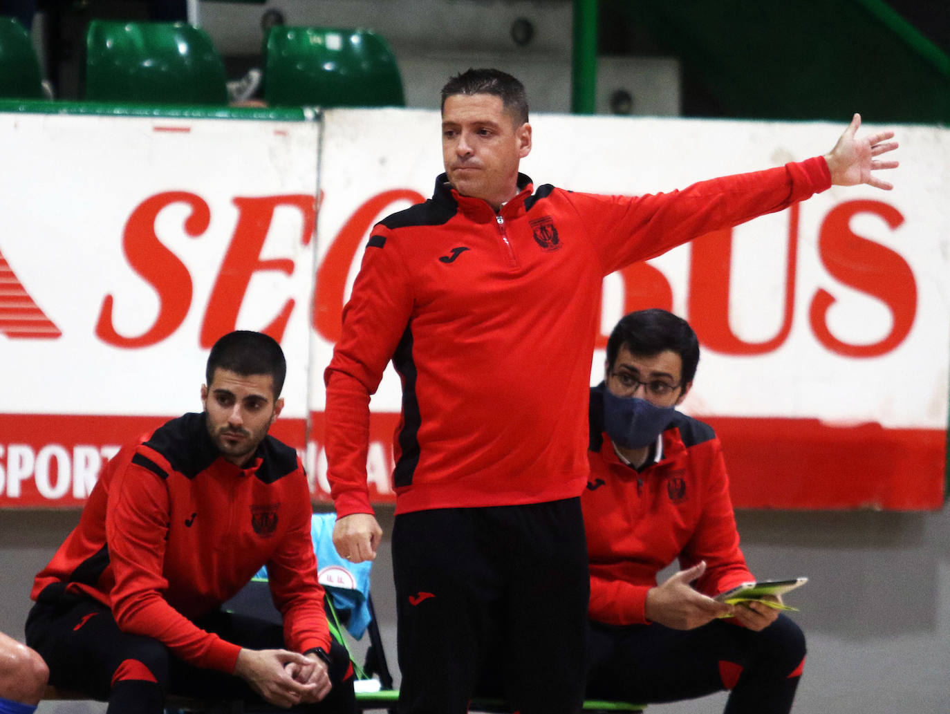 Encuentro de la Copa del Rey entre Segosala y Leganés 