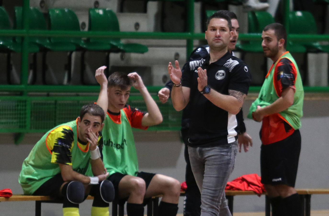 Encuentro de la Copa del Rey entre Segosala y Leganés 