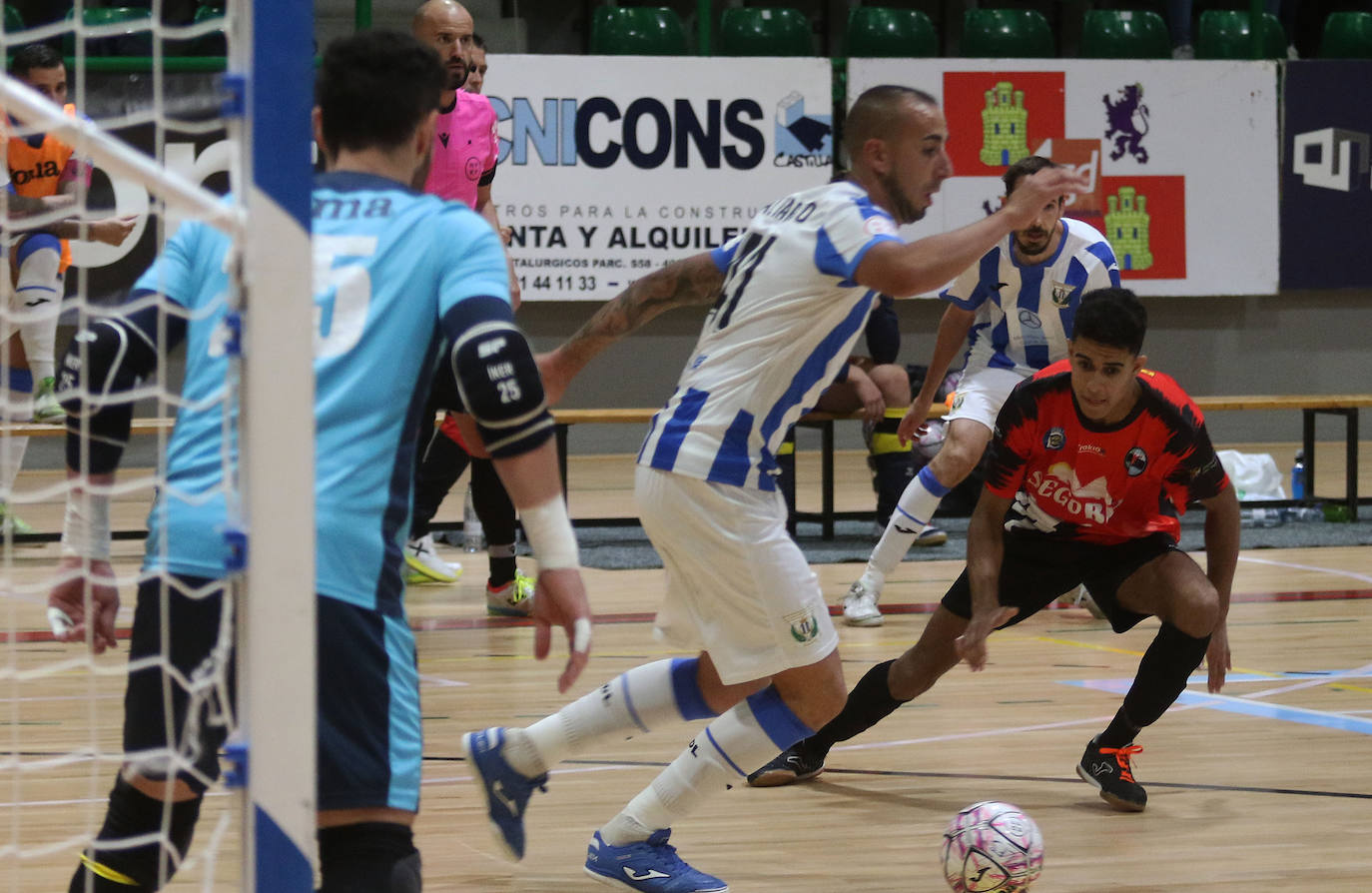 Encuentro de la Copa del Rey entre Segosala y Leganés 