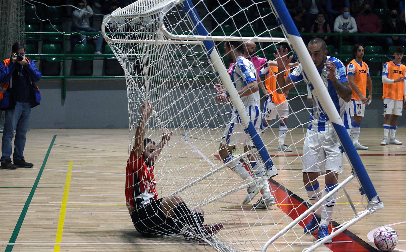 Encuentro de la Copa del Rey entre Segosala y Leganés 